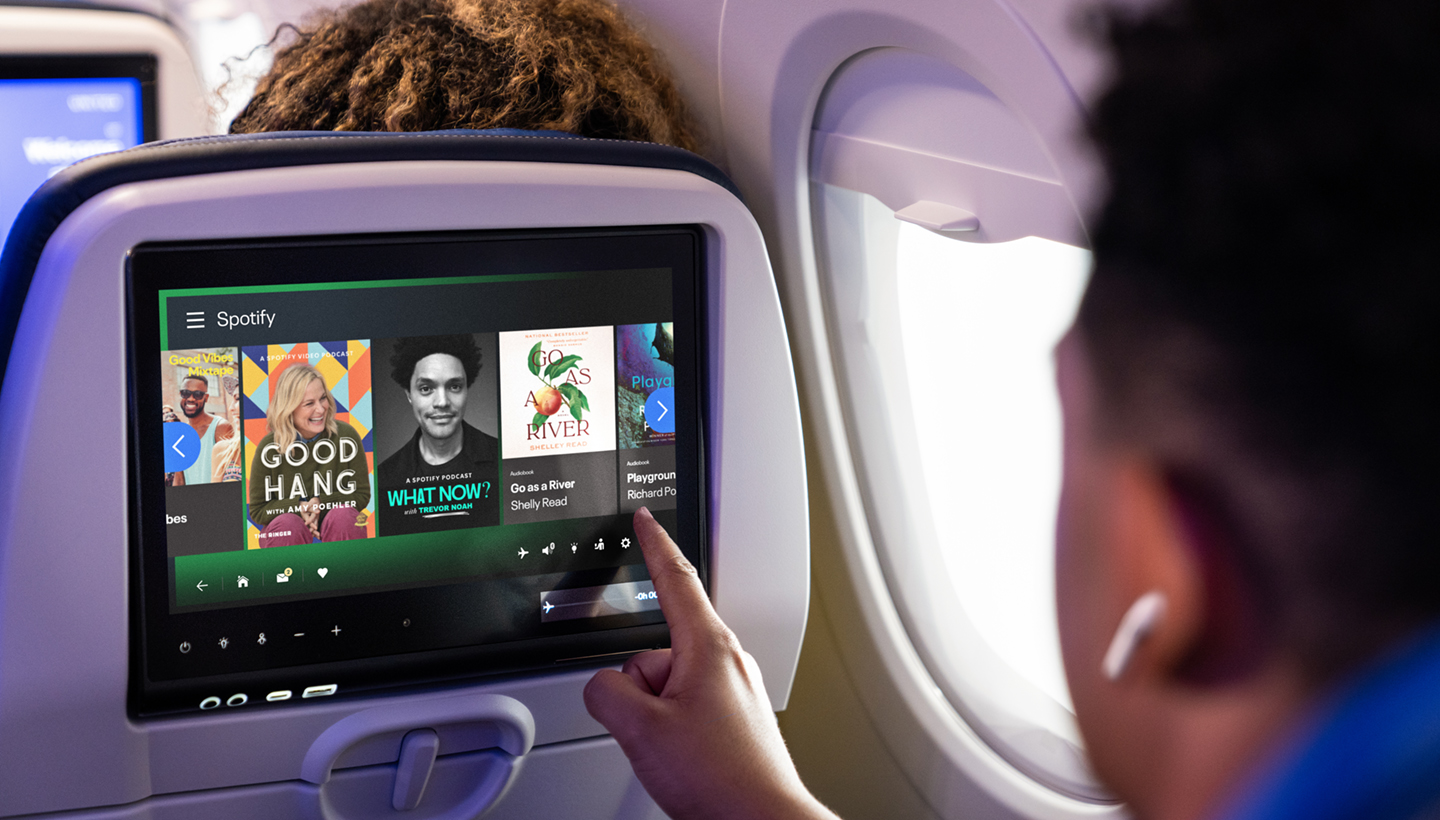 Spotify Takes In-Flight Entertainment to the Skies With New United Airlines Partnership