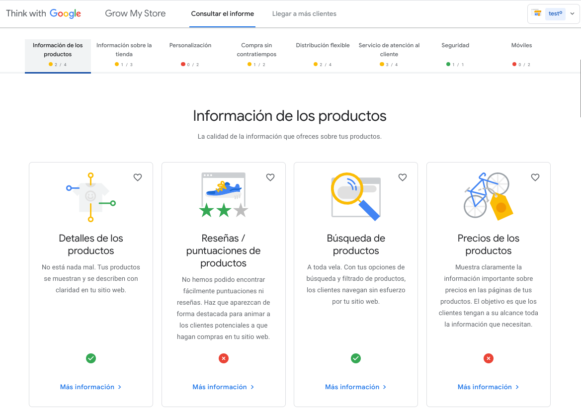 Grow my Store spanish card