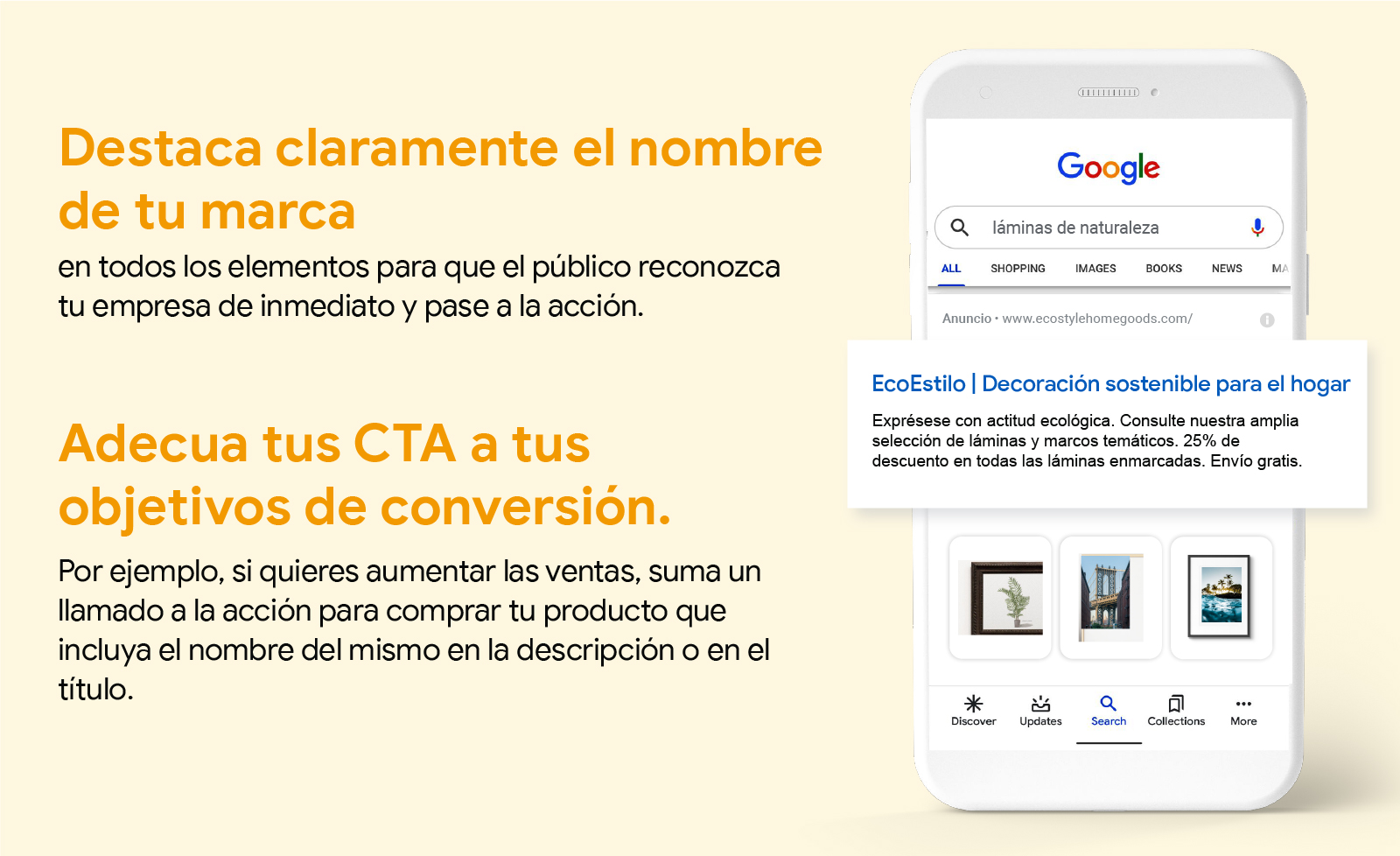 Incluye un llamado a la acción que sea claro (CTA)