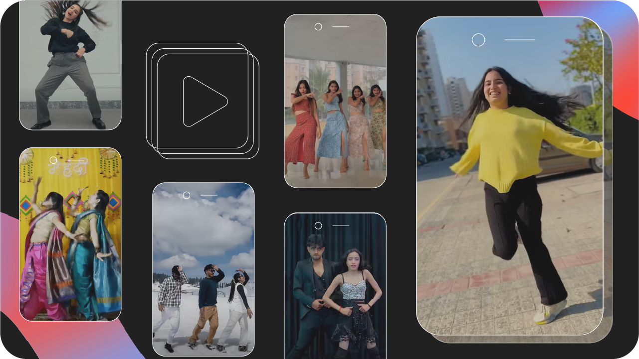 Six groups of creators recreated a viral dance on YouTube Shorts, suggesting how marketers and advertisers can leverage trending content to increase brand awareness.