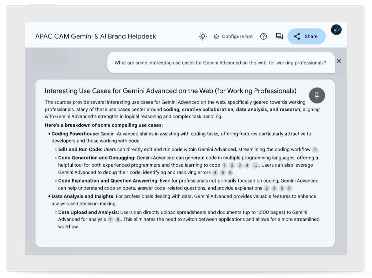 The interface of NotebookLM, an AI-powered knowledge hub that transforms how marketing teams access, share, and learn from information, allowing for effective AI implementation.