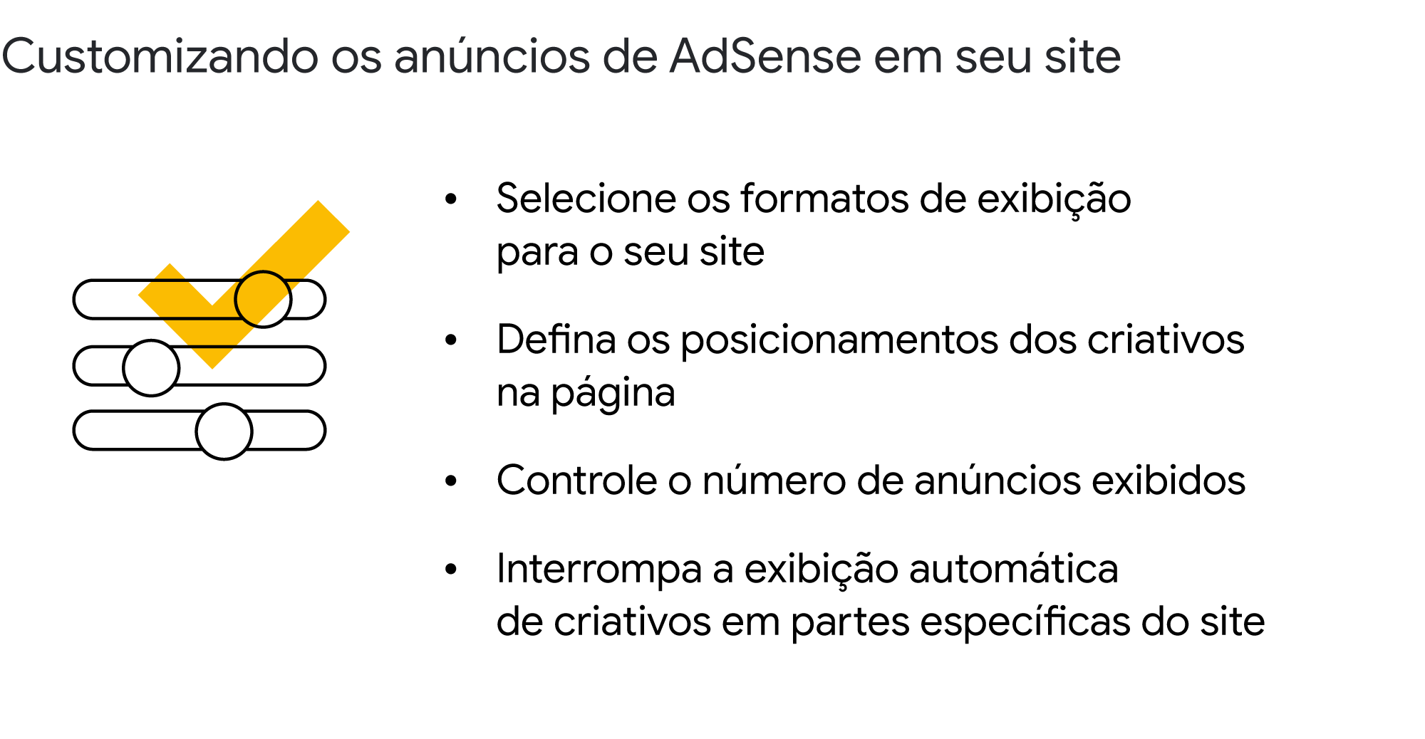 3 sessões do Google Academy mostram os fundamentos de AdSense, AdMob e Ad Manager, soluções do Google para monetização para veículos.