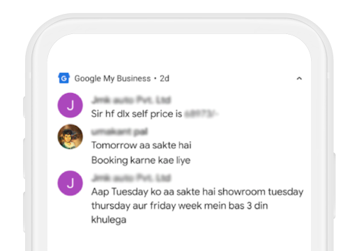 Customers could chat 1-to-1 with Hero MotorCorp sales staff at more than 700 dealerships across India, creating a personalized customer experience